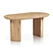Elliptical dining table